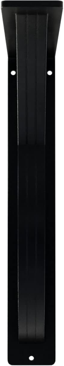 Ekena Millwork BKTM02X10X12TMI 2" W x 10" D x 12" H Miller Wrought Iron Bracket (Triple Center Brace)