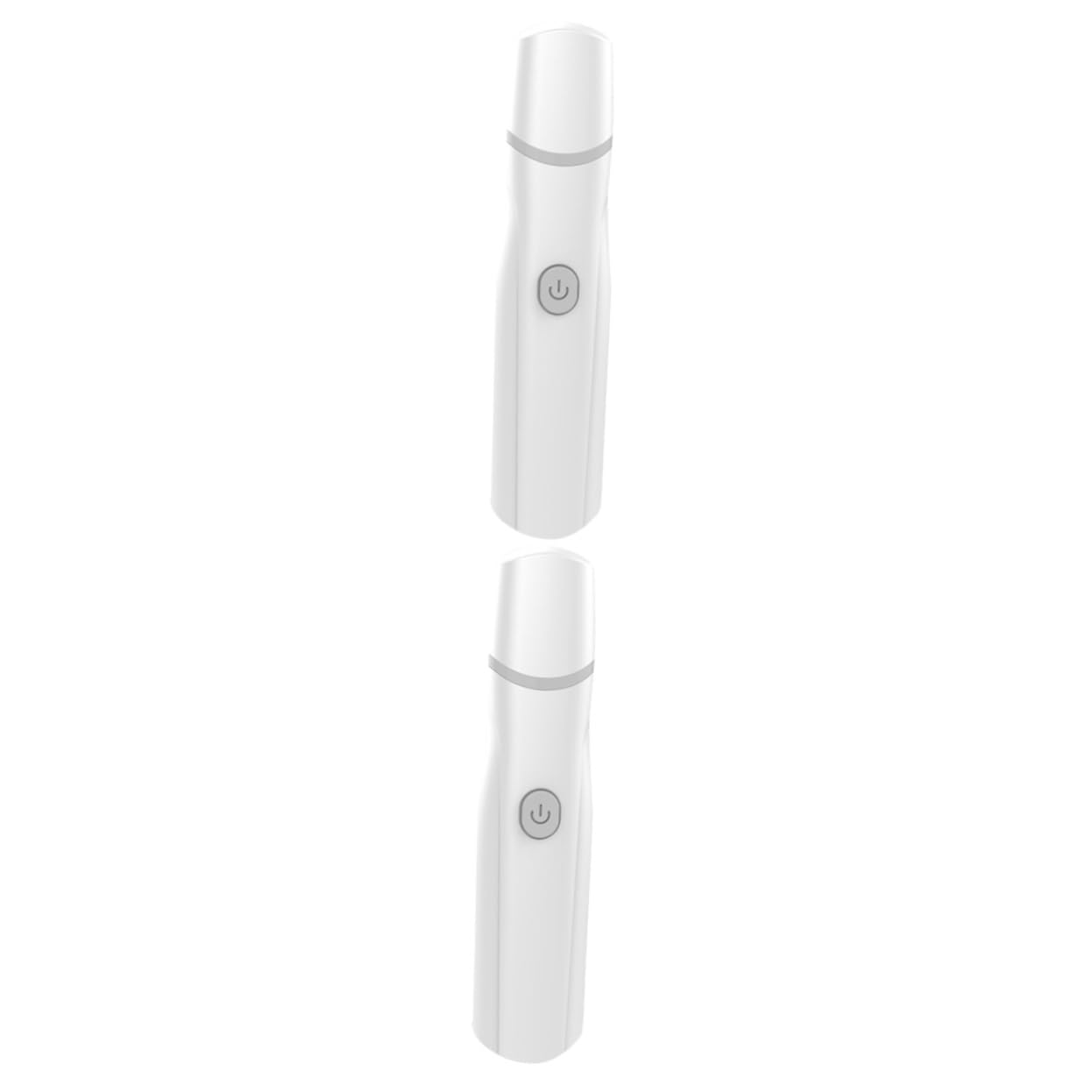 Beavorty 2pezzi Tagliaunghie per Smerigliatrice Silenziosa Strumento per Unghie Design Portatile e Facile Usare Colore Grigio