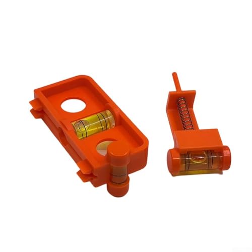 CNANRNANC Kit livella per arco con livella a freccia per archi composti Sintonizzazione precisa Precisione di montaggio Miglioramento della precisione 4-Spirit Design (arancione)