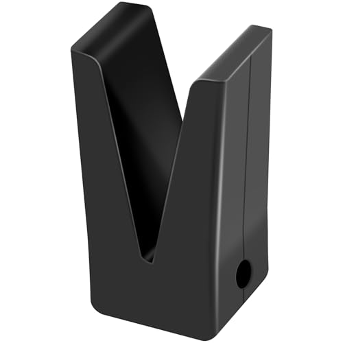 Batator Transom Saver Rubber V-Block W/Hole 181440 for Tracker Boat Parts for Tracker Marine Y-Frame, Rubber V Block for Boat Trailer