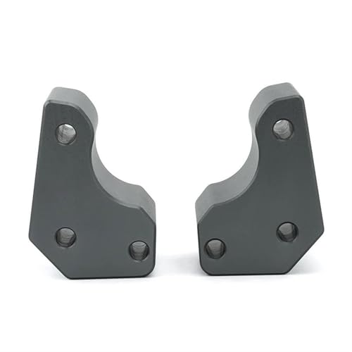 QYQY Motorrad-Lenkererhöhungs-Montagesatz, Erhöhungsadapter Für Kawasaki GTR 1400 ZG1400 Concours 14 2008-2022 Lenkererhöhungs-Verstelladapter(Titan)