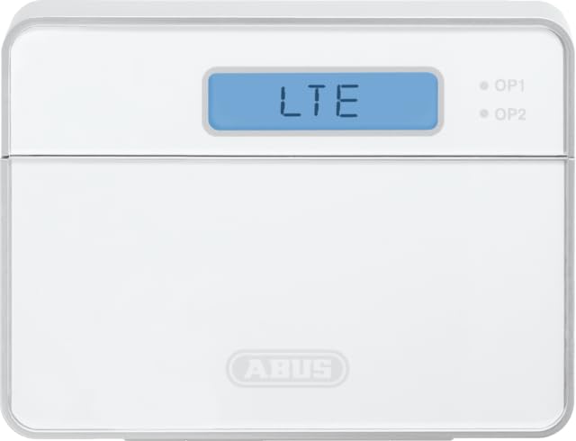 ABUS GSM/UMTS/LTE Sprachwählgerät AZWG10030 – Alarmmeldung per Mobilfunk für Terxon-Systeme – 10 Zielrufnummern, Sprachnachricht & SMS, ideal für Orte ohne Festnetz, einfache Konfiguration