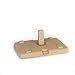 Incienso de Santa Fe - Log Cabin Natural Wood Incense Burner, Includes 20 Piñon Incense Bricks