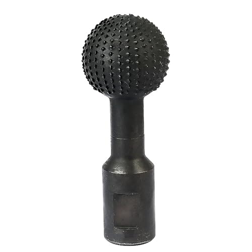 YUXITA Broca giratoria esférica para carpintería, fresa rotativa para tallar metal, broca de perforación para amoladora en ángulo