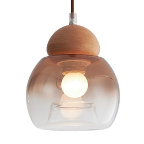 Abat-jour de lustre de plafond en verre contre l'ambiance terne