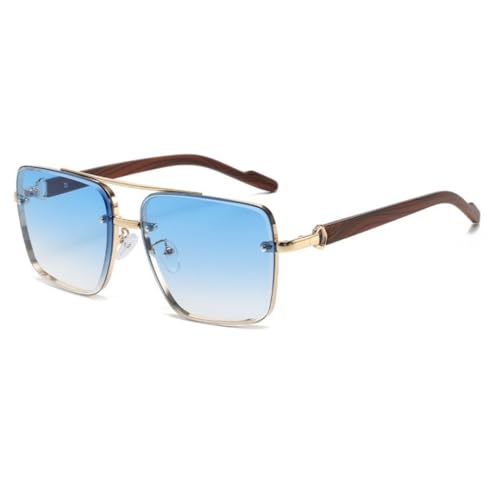 Lunettes de soleil rétro en métal pour stopper l'éblouissement avec style