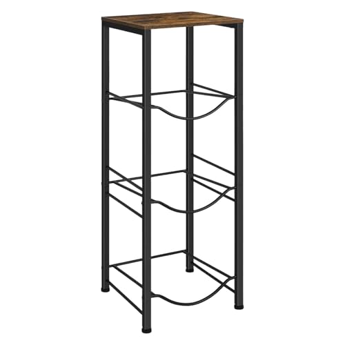 Amagogo 3 Tiers Water Jug Holder Storage Rack Water Jug Rack for Living Room Kitchen Office