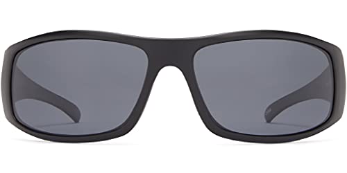 Fisherman Eyewear Bluefin Original Polarized Sunglasses (Gray Lens) Large/XL