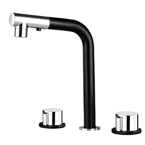 Robinetterie 3 trous salle de bain avec jet télescopique pour votre routine bien-être