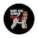 Wire Fox Terrier Dog Mom Foxy Lover Fur Parent Mother's Day PopSockets Adhesive PopGrip