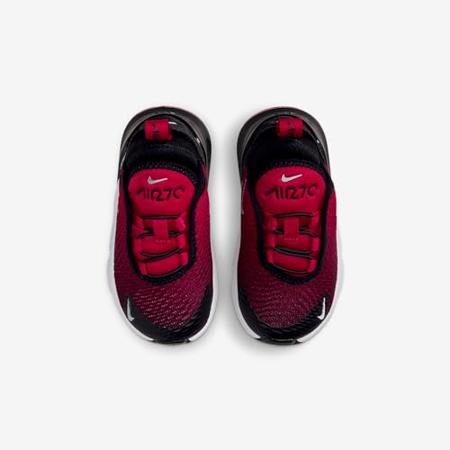 Nike Air Max 270 Baby/Toddler Shoe (Gym Red/Black/White)4