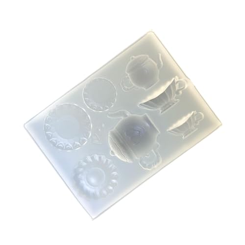 �A�t�^�k�[���e�B�[�̌`�������ȒP�ɊO����V���R�����[���h | Jewelry Making Beginners Tool Plate Silicone Mold
