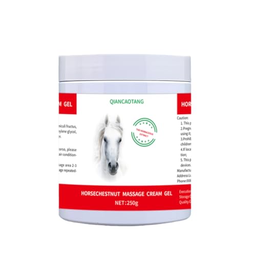 QIANCAOTANG Professional Warming Gel 500g (2 x 250g) | Capsaicin & Menthol Formula | Muscle Recovery, Arthritis & Sports Injury Relief