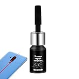 Efficace formula di riempimento dei graffi: questo liquido per la riparazione del vetro attenua i segni di usura quotidiana e ripara rapidamente le crepe dello schermo, migliorando la visibilità e l'usabilità per una produttività ininterrotta sui tuoi dispositivi
