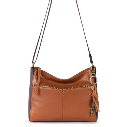 Image of The Sak Alameda Leather Crossbody Purse - Leather Women's Handbag for Everyday & Travel - Cross Body Bag With Zipper