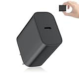 Resewern タイプc 充電器 Type-C 20w【PSE認証済み】PD 急速充電器 電源アダプター acアダプター USB コンセント タイプc アダプタ iPhone17/16/15//Android/iPad その他各種機器対応（ブラック-1個セット） image