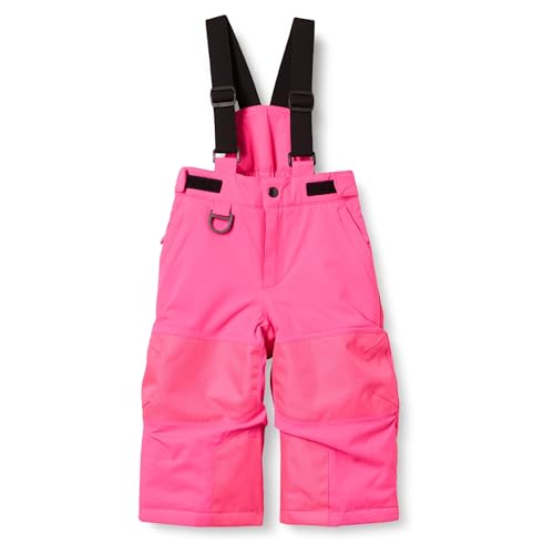 Amazon Essentials Unisex Kids' Insulated Breathable Ski & Snow Pants, Neon Pink, Small
