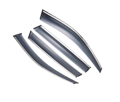 Déflecteur vitre latérale haut de gamme en plastique pare-soleil Toyota Highlander 2015-2018
