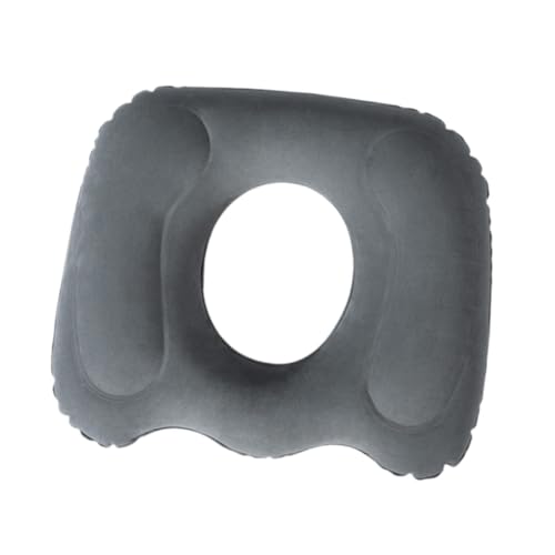 Perfeclan Almohada Tipo Donut, cómoda, portátil, fácil de Limpiar, cojín para Sentarse, cojín para Asientos de avión, Silla de Juegos para Coche, Viajes por