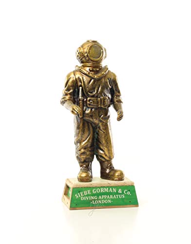 Deko Taucher Diver Figur Statue Gusseisen Antik-Stil 34,4 cm