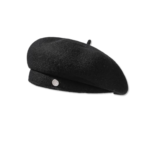 Béret en laine pour femme LumiSyne, l'élégance vintage ajustée