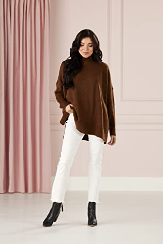 Image of Mud Pie Women's Mud Pie Jennie Womens Oversized Sweater