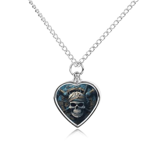 Collier urne funéraire pour chien et chat, pendentif de crémation en cœur