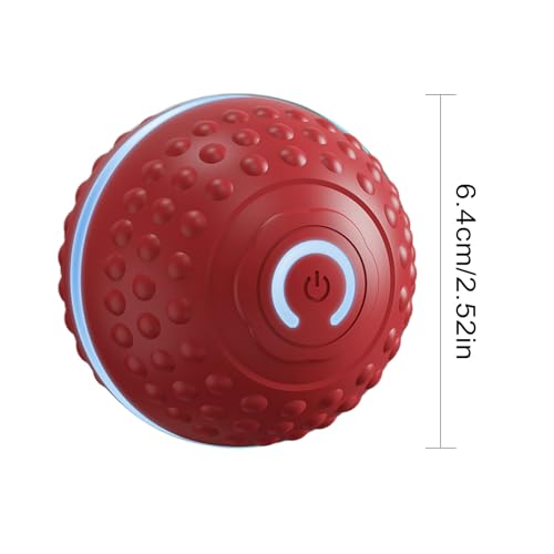 Balle jouet intelligente pour chats interactive et rotative automatique