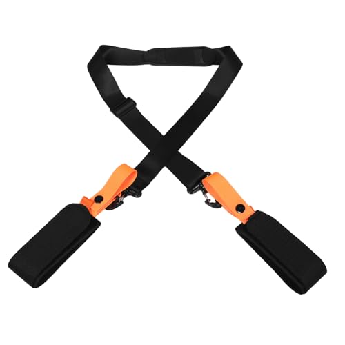 GOOHOCHY Snowboard Bindings Ski Fasteners Straps Adjustable Shoulder Strap for Snowboarding Skiing