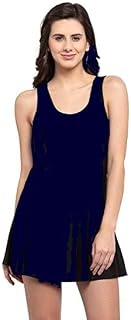 RZLECORT Swimming Suit for Women One Piece for Women Knee Length Swimming Costume Stretchable Swimwear Ladies Swimsuit Fle... Price In India