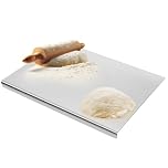 saerryor Stainless Steel Chopping Board, Cutting Boards, Baking Board, Cutting Boards for Kitchen with Counter Lip, Heavy Duty Cutting Board for Meat Vegetables Baking Pastry (40 cm L x 30 cm W)