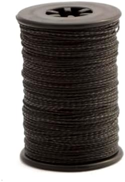 60X Custom Strings BCY 62XS Braided Center Serving Black .018 100 yds.