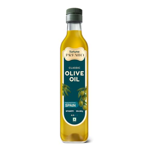Image of Fortune Premio Classic Olive Oil 500ml | Multi-Purpose Olive Oil | Ideal for Indian & Continental Cooking | Smooth Taste | Everyday Use