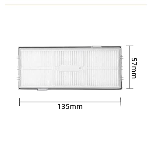 Replacement Of Spare Parts For Vacuum Cleaner Sweeper, Washable Hepa Filter Accessories Fit For Xiaomi Fit For Roborock S7 / T7S Plus Vacuum cleaner parts(4pcs)