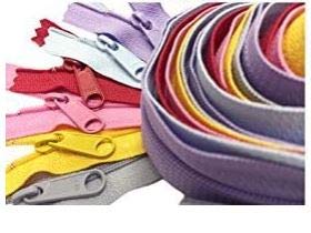 YKK 30 Inch 6pcs Assorted Hottest Colors YKK #4.5 Handbag Zippers – Extra-Long Pull Closed Bottom