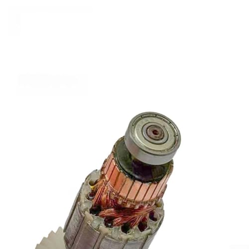 Armadura de taladro eléctrico con 6 dientes y 608 rodamientos para motor de taladro manual de 10 mm para pieza de repuesto