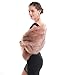 Saferin Chaqueta cuello abrigo bufanda de las mujeres cuello calentador para el...