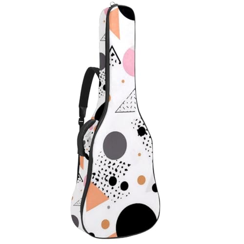 Sac guitare acoustique antichoc grand format pour transporter sereinement