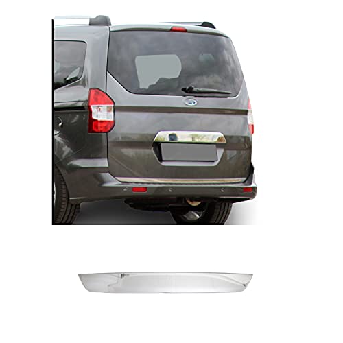 Baguette de coffre chromée Ford Courier accessoire de protection de hayon 2014-2026