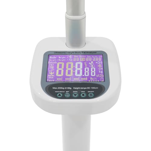 Báscula médica digital para altura y peso 440 lb miniatura 6