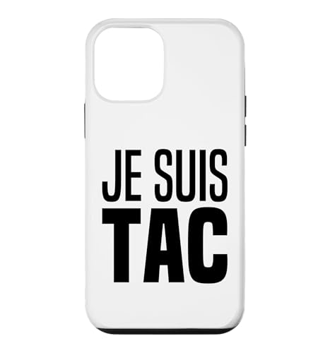 Je Suis TAC Je Suis TIC Déguisement Duo Pour Deux 2personnes Coque pour iPhone 12 mini