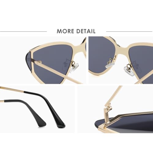 Lunettes de soleil œil de chat pour exprimer votre singularité rétro steampunk - 4
