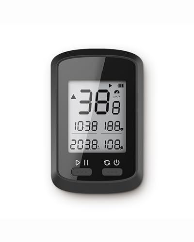 Ciclocomputador Ciclocomputador GPS inalámbrico con velocímetro y odómetro para Bicicletas de Carretera/montaña Ciclocomputador Resistente Agua