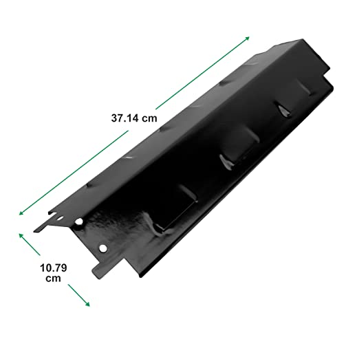 Pièces de rechange barbecue gaz cache bruleur émail 37cm