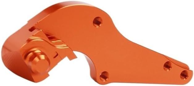 Motorcycle 320MM Front Floating Brake Disc Rotor Bracket Adaptor Adapter Fit For EXC SXF SX XC 125 150 250 350 450 2010-2021(Orange)