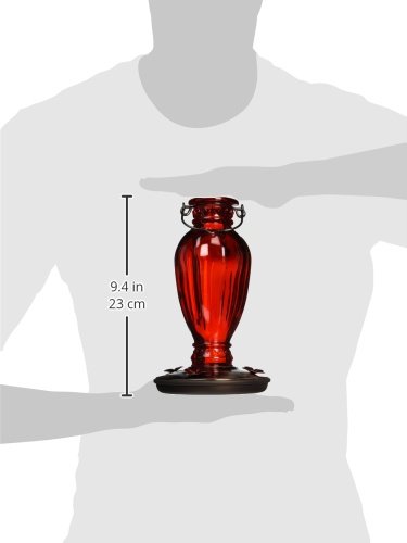 Perky Pet 8133-2 Daisy Vase Vintage Glass Hummingbird Feeder #TOP7