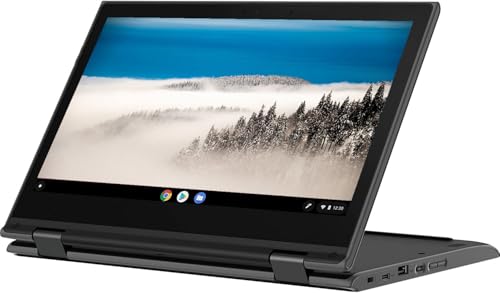 Image of Lenovo 300e Chromebook Gen2 Laptop, 2-in-1 Touchscreen Computer, Intel N4020 Processor, 32GB SSD, 4GB RAM, Japanese Keyboard, Chrome OS (Renewed)