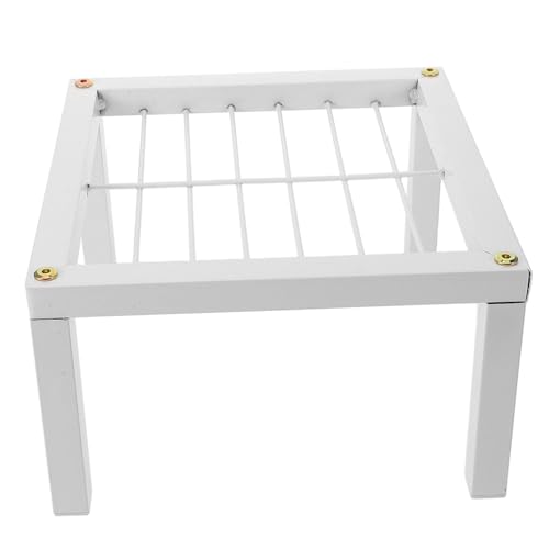 Angoily Soporte de flores de hierro soporte para plantas de pie titulares de plantas estante para plantas mueble para plantas soporte de metal para plantas soporte de pedestal metálico