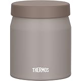 【食洗機対応モデル】 サーモス 真空断熱スープジャー 300ml グレージュ 洗いやすさを追求したパッキン一体構造 まる洗ユニット 洗うパーツ3つでお手入れ簡単 保温保冷 JEF-300 GG