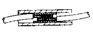 Pico 1800QT 16-14 AWG(Blue) Flared Vinyl Insulated Electrical Wire Butt Connector 5 Per Package